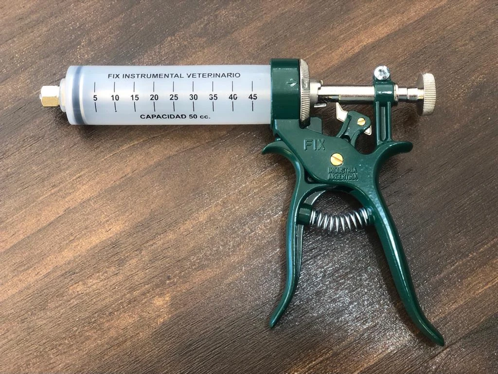 Jeringa Automatica 50 Cc Cuerpo Plastico