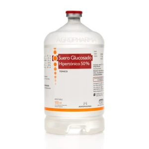 SUERO GLUCOSADO HIPERTONICO AL 50%