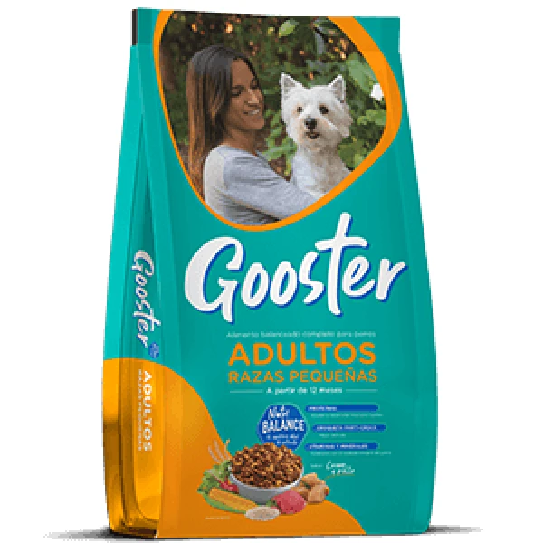 GOOSTER ADULTOS RAZAS PEQUEÑAS