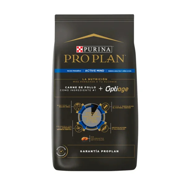 PRO PLAN SENIOR ACTIVE MIND PERRO RAZA PEQUEÑA - Imagen 2