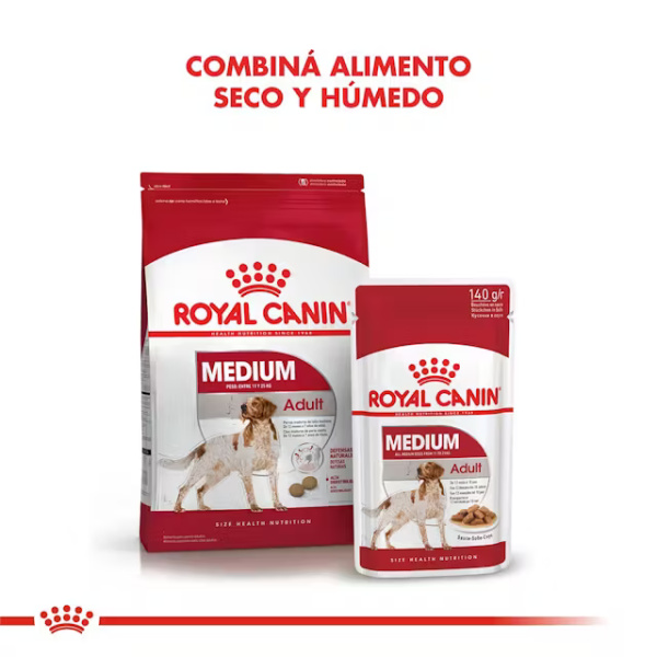 ROYAL CANIN MEDIUM ADULT ALIMENTO HÚMEDO - Imagen 2